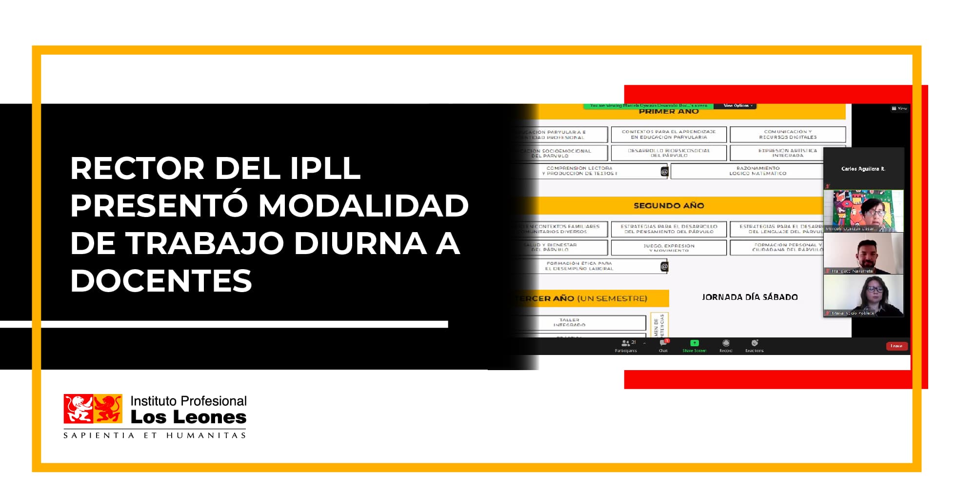 Rector del IPLL, Emilio Gautier, presentó Modalidad de Trabajo Diurna a docentes