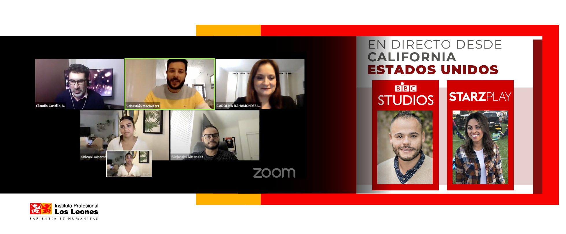 Ejecutivos de dos importantes cadenas de televisión norteamericana dan charla sobre marketing y publicidad en la televisión a estudiantes del IPLL
