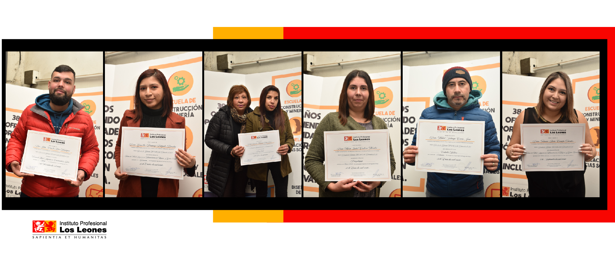 Más de mil estudiantes del Instituto Profesional Los Leones reciben sus Diplomas de Títulos