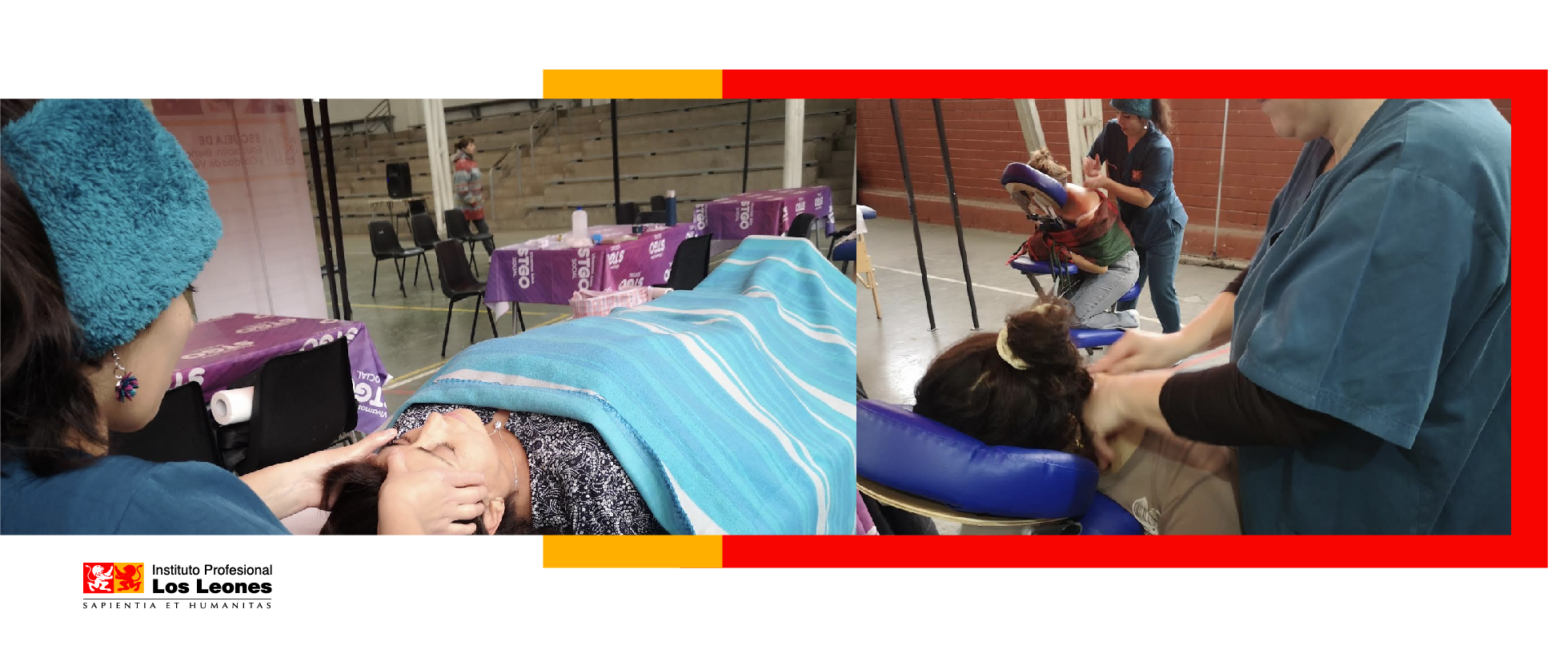 Jornada de bienestar carrera de Masoterapia