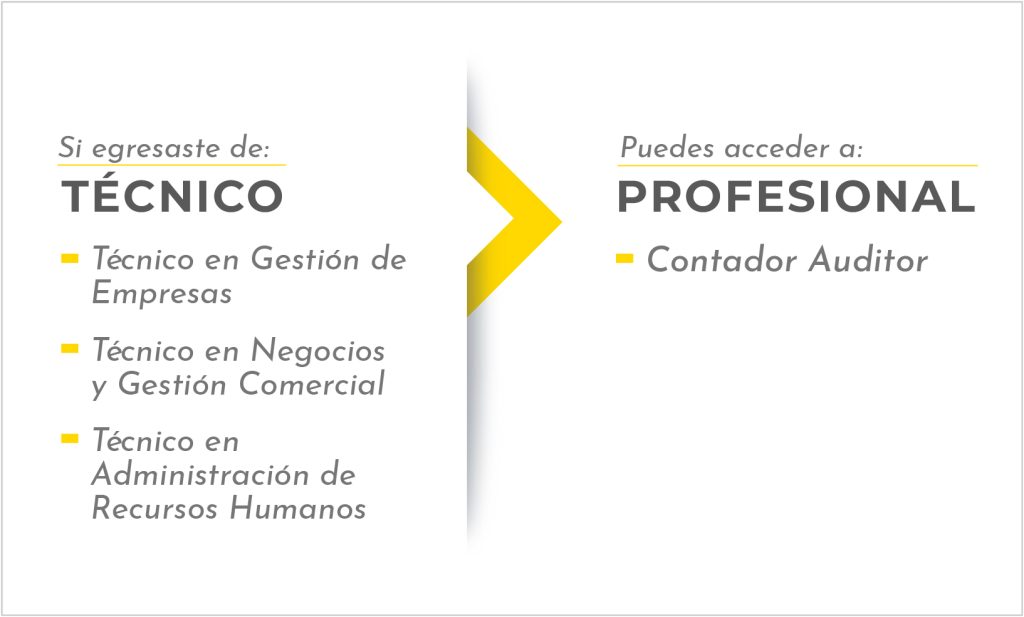Carreras a Contador Auditor