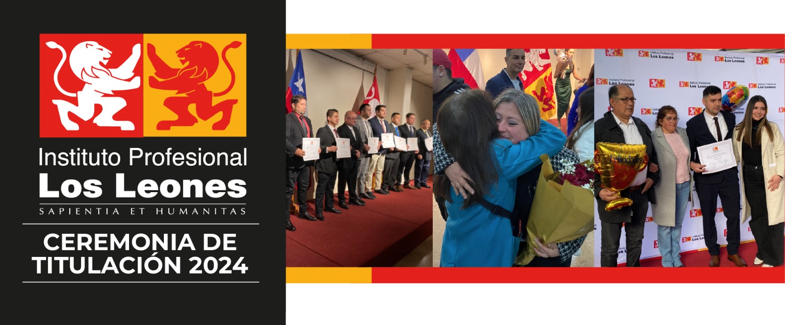 Titulaciones 2024 en Instituto Profesional Los Leones