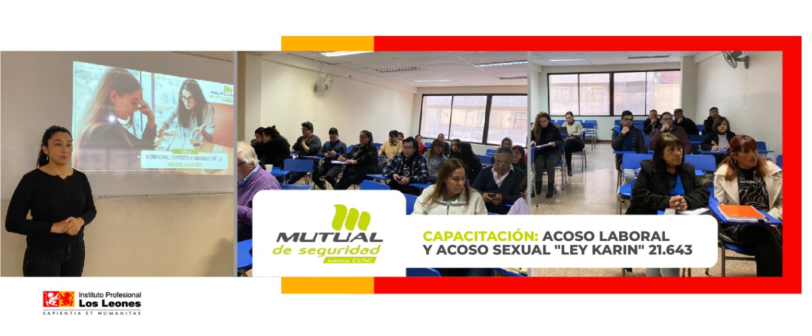 La Comunidad Educativa de IP Leones se capacita sobre la Ley Karin